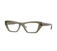 VOGUE EYEWEAR VO5701U 3289 Woman Optical frames Acetate Green Transparent Cat Eye Normal