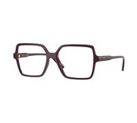 VOGUE EYEWEAR VO5702 3284 Woman Optical frames Nylon Red Transparent Squared Normal