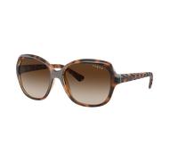Vogue Eyewear Woman Sunglass VO2871S - Frame color: Striped Dark Havana, Lens color: Brown Gradient