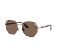 Vogue Eyewear Woman Sunglass VO4268S - Frame color: Pale Gold, Lens color: Dark Brown