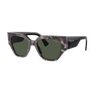 Vogue Eyewear Woman Sunglass VO5409S - Frame color: Grey Tortoise, Lens color: Dark Green Polarized
