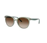 Vogue Eyewear Woman Sunglass VO5453S - Frame color: Transparent Light Green, Lens color: Brown Gradient