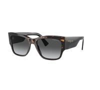 Vogue Eyewear Woman Sunglass VO5462S - Frame color: Dark Havana, Lens color: Grey Gradient Dark Grey Polarised