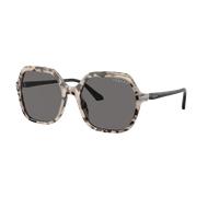 Vogue Eyewear Woman Sunglass VO5561S - Frame color: Ivory Tortoise, Lens color: Dark Grey Polarized