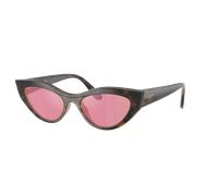 Vogue Eyewear Woman Sunglass VO5637SU - Frame color: Top Havana/Light Brown, Lens color: Pink Dark Mirror Red
