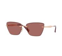VOGUE EYEWEAR Woman VO4332S 515269 Sunglasses Metal Gold Violet Cat Eye Normal
