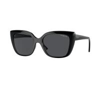 VOGUE EYEWEAR Woman VO5337S W44/87 Sunglasses Injected Black Grey Squared Normal