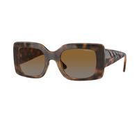 VOGUE EYEWEAR Woman VO5481S 2386T5 Sunglasses Injected Brown Brown Squared Polarized Shaded