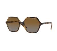 VOGUE EYEWEAR Woman VO5361S W656T5 Sunglasses Injected Brown Brown Squared Polarized Shaded