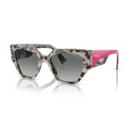 VOGUE EYEWEAR Woman VOGUE EYEWEAR VO5409S 307611 Sunglasses Acetate Turtle Grey Geometric Normal Shaded