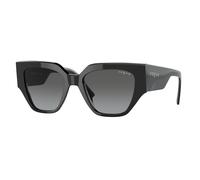 VOGUE EYEWEAR Woman VOGUE EYEWEAR VO5409S W44/11 Sunglasses Acetate Black Grey Geometric Normal Shaded