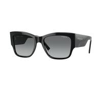 VOGUE EYEWEAR Woman VOGUE EYEWEAR VO5462S W44/11 Sunglasses Acetate Black Grey Squared Normal Shaded
