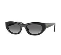 VOGUE EYEWEAR Woman VOGUE EYEWEAR VO5616S W44/11 Sunglasses Nylon Black Grey Cat Eye Normal Shaded