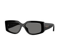 VOGUE EYEWEAR Woman VOGUE EYEWEAR VO5642SU W44/81 Sunglasses Acetate Black Grey Squared Polarized