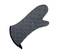 Vogue Flame Retardant Charcoal Oven Mitt 17" - Heat Resistant Oven Gloves for Cooking, Baking CL582