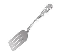 Vogue Flexible Slotted Turner 14In Stainless Steel Food Preparation Cooking