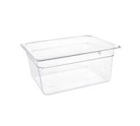 Vogue Polycarbonate 1/2 Gastronorm Container 150mm Clear
