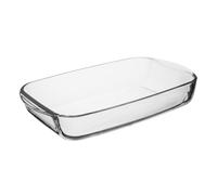 Vogue Glass Dish, 3.6 Ltr | Versatile kitchen dish transitions easily from food preparation to presentation, serving as a reliable tabletop bowl.