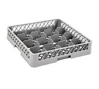 "Vogue Glass Rack 16 Compartments 4X20X20" Wine Bar Pubs Flutes Stemware Holder"