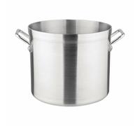 Vogue Deep Boiling Pot 15.1Ltr 251mmx285mm Aluminium Stockpot Saucepan