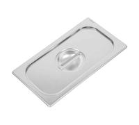 Vogue Pan Lid - Heavy Duty Stainless Steel Gastronorm 1/3 - Dishwasher Safe (DW457)