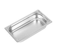 Vogue Heavy Duty Stainless Steel 1/3 Gastronorm Tray 65mm