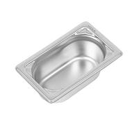 Vogue Heavy Duty Stainless Steel 1/9 Gastronorm Tray 65mm