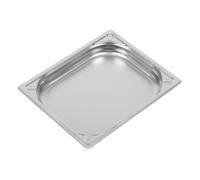Vogue Heavy Duty Stainless Steel 1/2 Gastronorm Tray 40mm - DW437