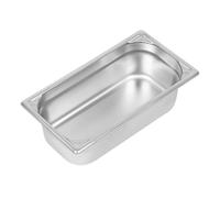 Vogue Heavy Duty Stainless Steel 1/3 Gastronorm Pan 100mm - [DW443]