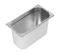 Vogue Heavy Duty Stainless Steel 1/3 Gastronorm Tray 200mm - DW445