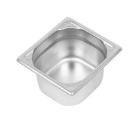 Vogue Heavy Duty Stainless Steel 1/6 Gastronorm Tray 100mm - DW450