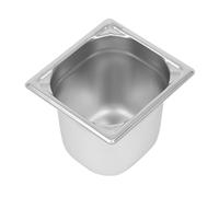Vogue Heavy Duty Stainless Steel 1/6 Gastronorm Pan 150mm - [DW451]