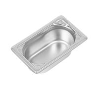 Vogue Heavy Duty Stainless Steel 1/9 Gastronorm Tray 65mm