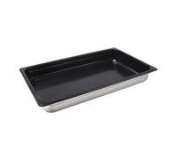 Vogue Heavy Duty Stainless Steel Non Stick 1/1 Gastronorm Tray 65mm - CS753