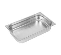 Vogue Heavy Duty Stainless Steel Perforated 1/1 Gastronorm Tray 100mm - DW462