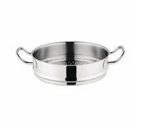 Vogue Stainless Steel & Aluminium Tri-Wall Steamer 28cm
