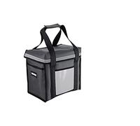 Vogue Hot Cold Food Takeaway Top Loading Thermal Insulated Folding Delivery Catering Bag | Grey | 330 x 230 x 330mm | FR227