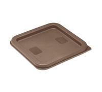 Vogue Hygiplas Square Brown Lid to fit, 1.5-3.5 Ltr