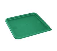 Vogue Hygiplas Square Green Lid to fit, 10-15-20 Ltr
