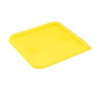 Vogue Hygiplas Square Yellow Lid to fit, 5.5-7 Ltr