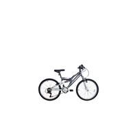Basis Vogue Junior Girls Full Suspension Mountain Bike, 24" Wheel - Grey