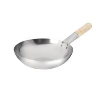 Vogue Mild Steel Wok Flat Base 254mm - [K295]