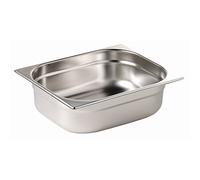 Vogue K810 Stainless Steel 2/3 Gastronorm Pan, 40 mm Height, 3.5 L Capacity