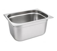 Vogue K930 Stainless Steel 1/2 Gastronorm Pan, 9 L Capacity, 150 mm Depth