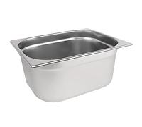 Gastronorm Pan 1/2 Size Stainless Steel Bain Marie Pot Food Storage Choose Depth
