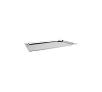 Vogue Gastronorm Pan 1/1, Stainless Steel Tray, Depth: 20 mm, Capacity: 3 Litres, Hot and Cold Food Storage Container, Bain Marie Compatible, Lid Sold Separately, K998