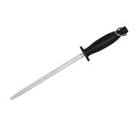 Vogue Knife Sharpening in Black - Round Chromed Steel Head - 30.5cm