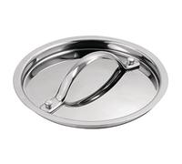 Vogue Y422 Tri-Wall Lid, Stainless Steel, 140 mm