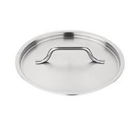 Vogue Lid St/St - 180mm 7" | Helps keep food fresh and protected in busy commercial kitchens; robust construction resists warping under high heat.