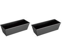 Vogue Loaf Tin Non Stick St/St - 80x250x100mm 3x9 3/4x4 (Pack of 2)